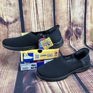 NEW Skechers On-The-Go Swift-Advanced Women’s 12 Black Hands Free Slip-Ins Shoes